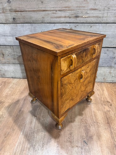 Antique burr walnut queen anne - burr,